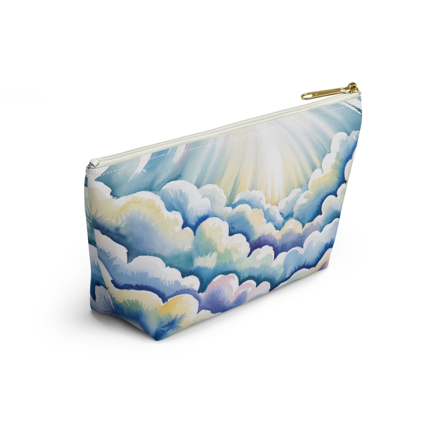 Sky Cloud Accessory Pouch, Makeup Bag, Travel Pouch, Organizer, Gift for Her, Art Print Pouch with Inspirational Design