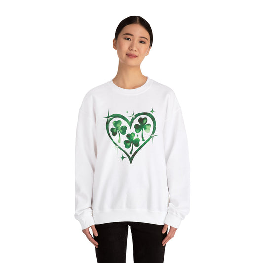Shamrock Love Gildan Unisex Heavy Blend™ Crewneck Sweatshirt