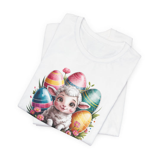 Cute Easter Lamb Bella + Canva Tee