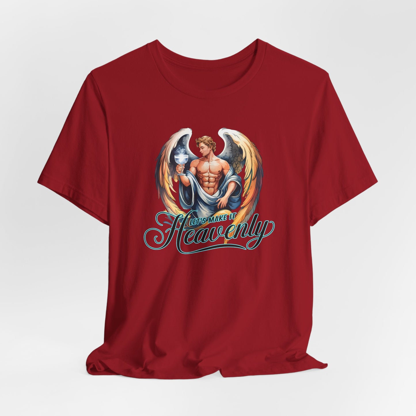 Heavenly Angel Graphic, Bella & Canva Tee for Unisex