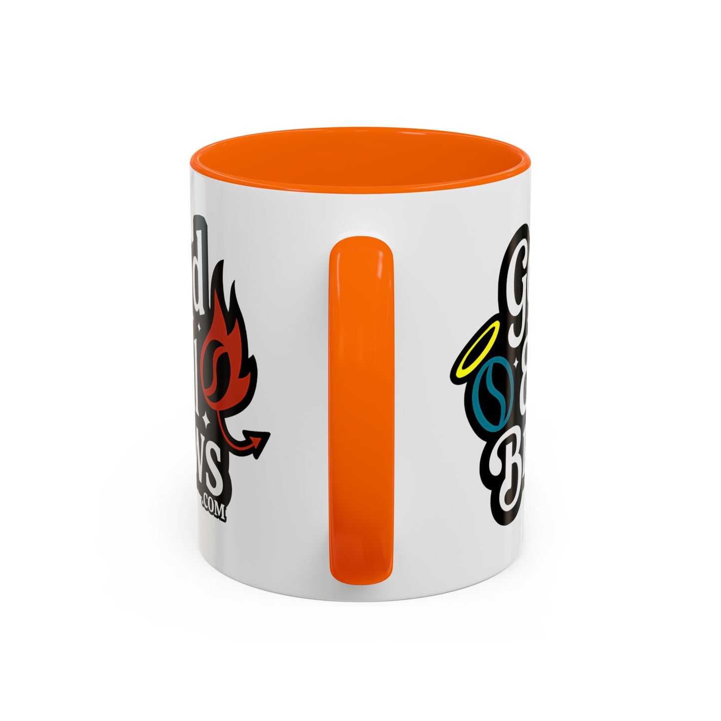 Good & Evil Brews Coffee Mug 11oz- Perfect for Coffee Lovers, Unique Gift for Friends, Herbal Tea, Home Decoration, Fun Drinkware