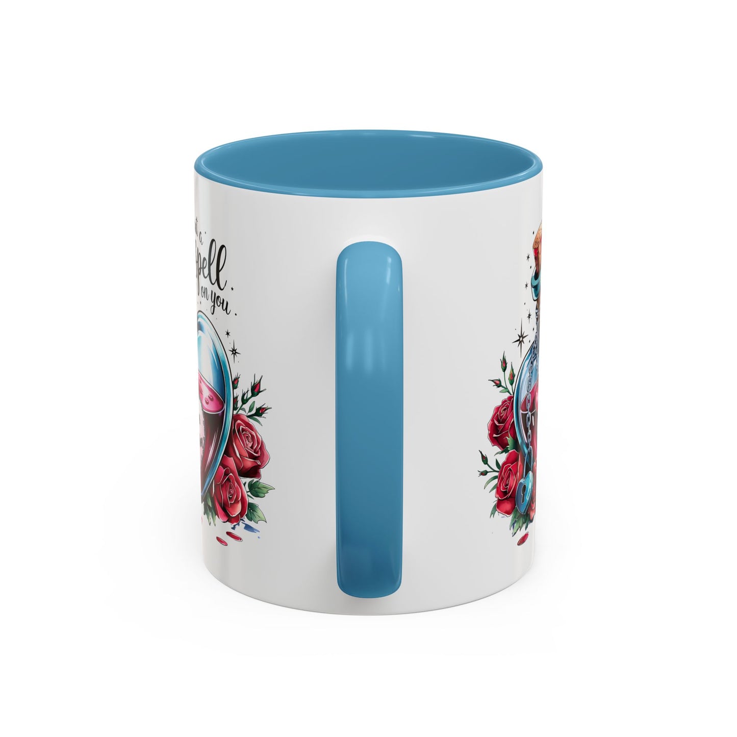 I put a spell on you, love potion, Valentine's Day, Love, Coffee Accent Coffee Mug (11, 15oz)