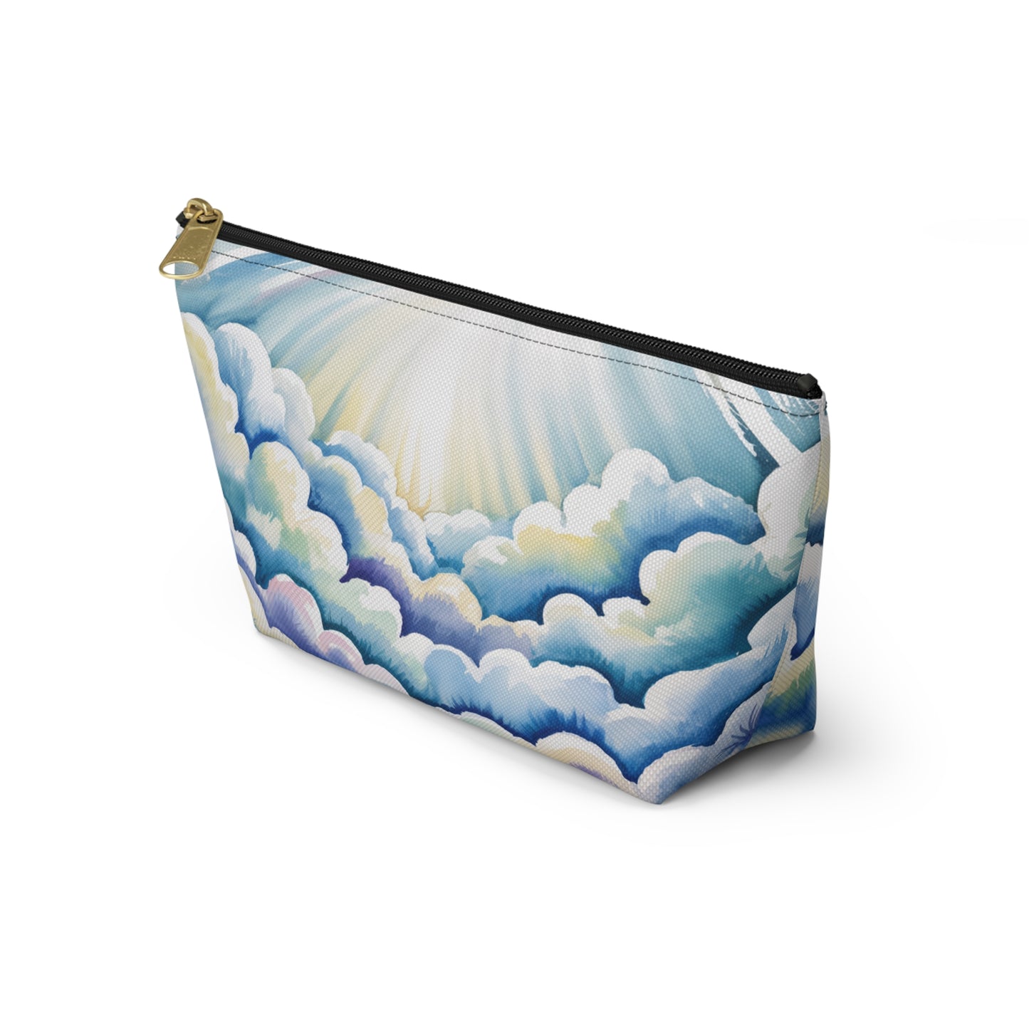 Sky Cloud Accessory Pouch, Makeup Bag, Travel Pouch, Organizer, Gift for Her, Art Print Pouch with Inspirational Design