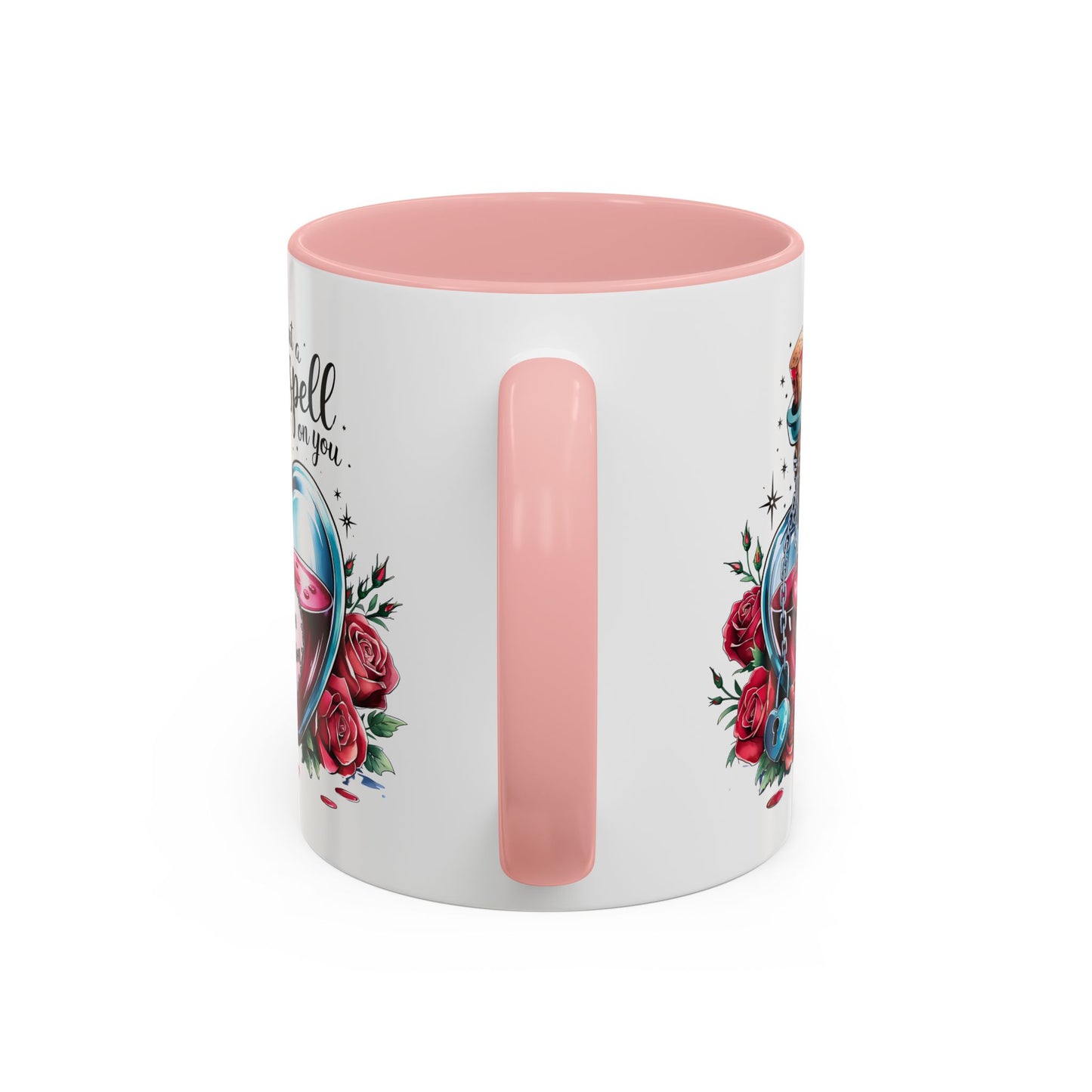 I put a spell on you, love potion, Valentine's Day, Love, Coffee Accent Coffee Mug (11, 15oz)