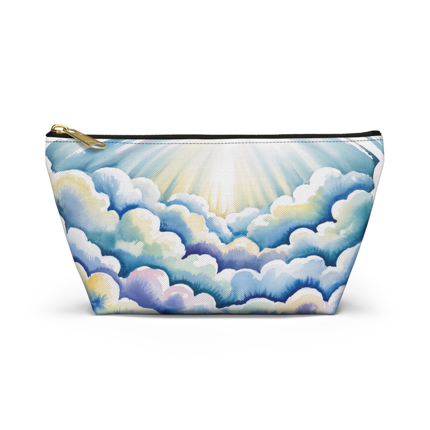 Sky Cloud Accessory Pouch, Makeup Bag, Travel Pouch, Organizer, Gift for Her, Art Print Pouch with Inspirational Design