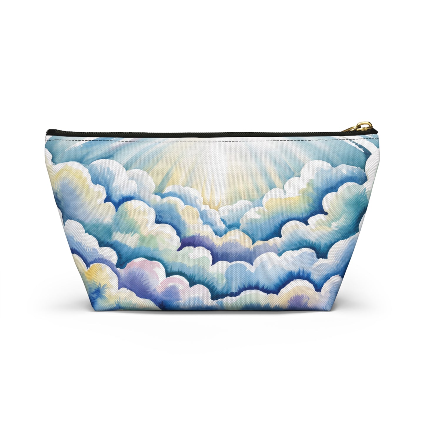 Sky Cloud Accessory Pouch, Makeup Bag, Travel Pouch, Organizer, Gift for Her, Art Print Pouch with Inspirational Design