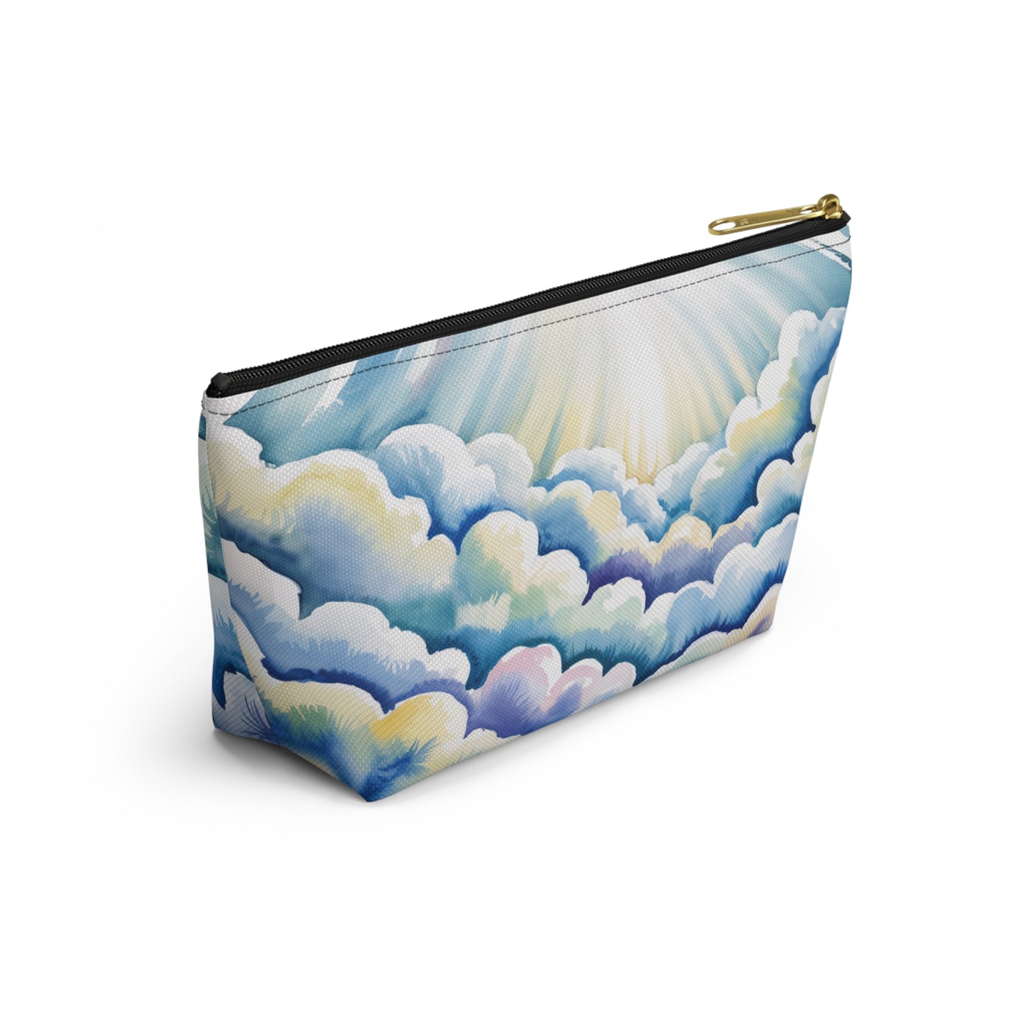 Sky Cloud Accessory Pouch, Makeup Bag, Travel Pouch, Organizer, Gift for Her, Art Print Pouch with Inspirational Design