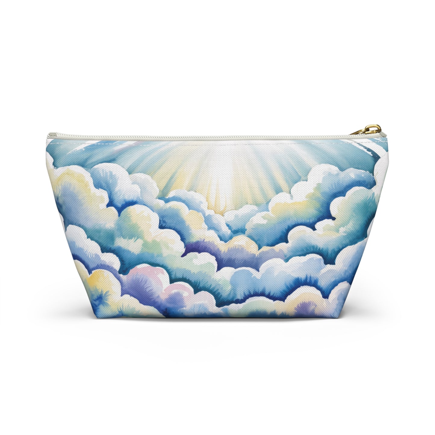 Sky Cloud Accessory Pouch, Makeup Bag, Travel Pouch, Organizer, Gift for Her, Art Print Pouch with Inspirational Design