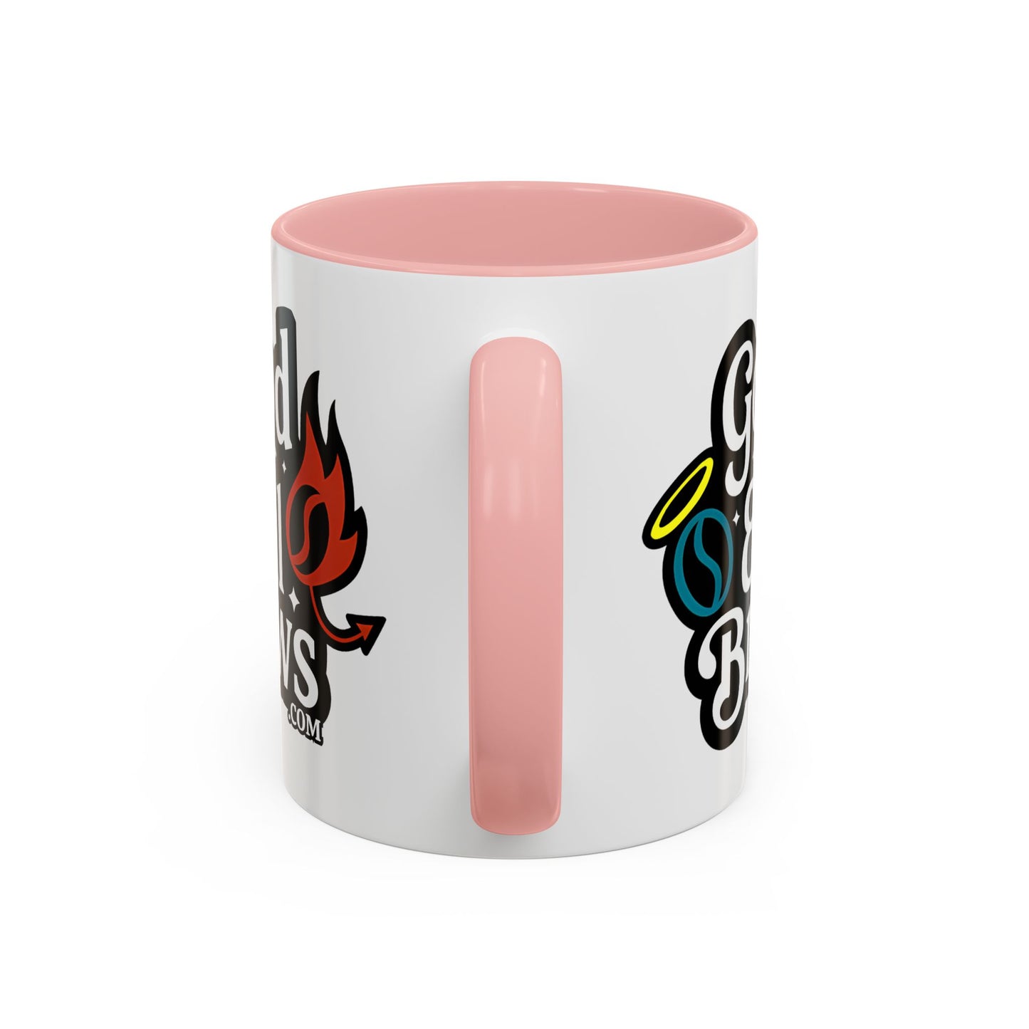Good & Evil Brews Coffee Mug 11oz- Perfect for Coffee Lovers, Unique Gift for Friends, Herbal Tea, Home Decoration, Fun Drinkware