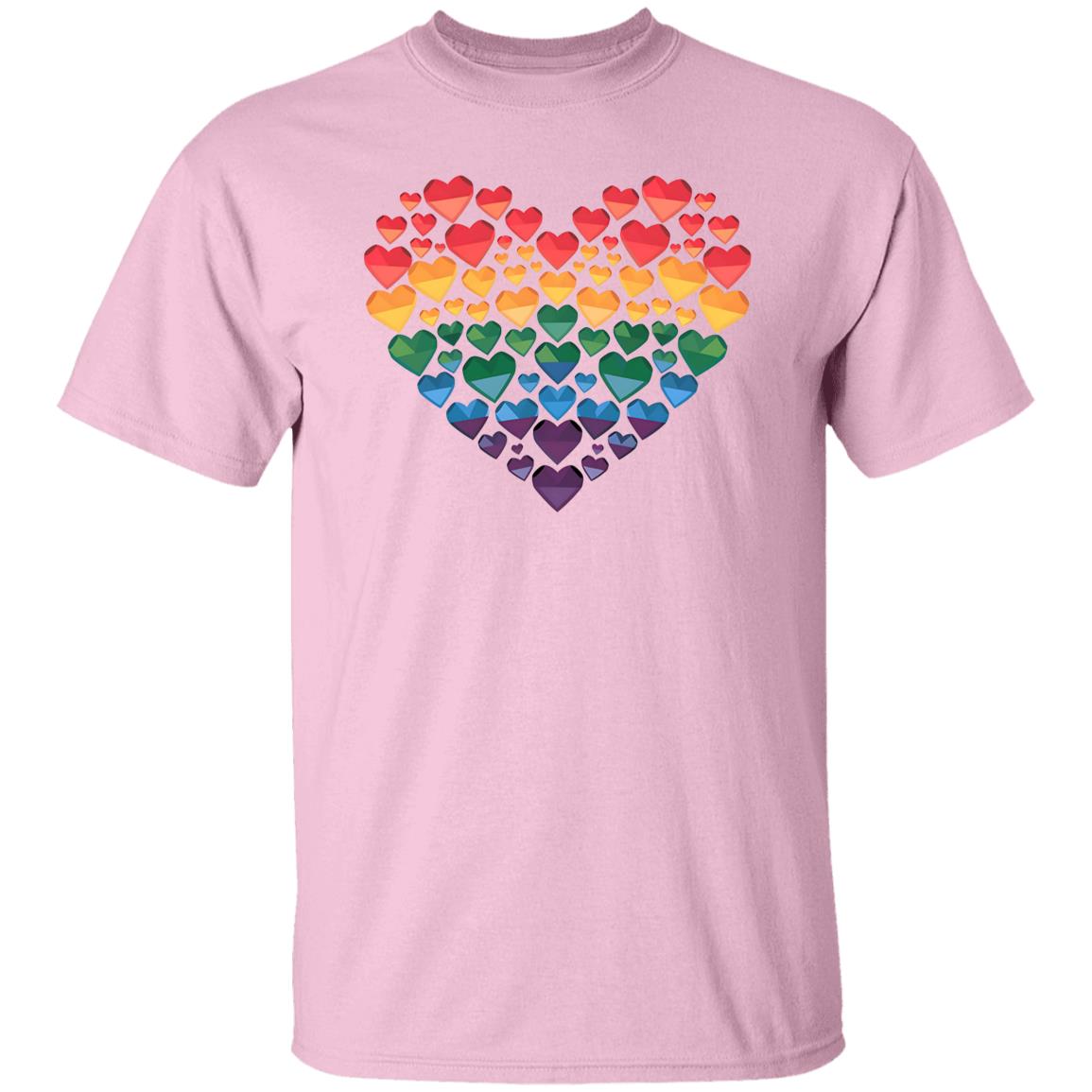 Crystal Rainbow Heart