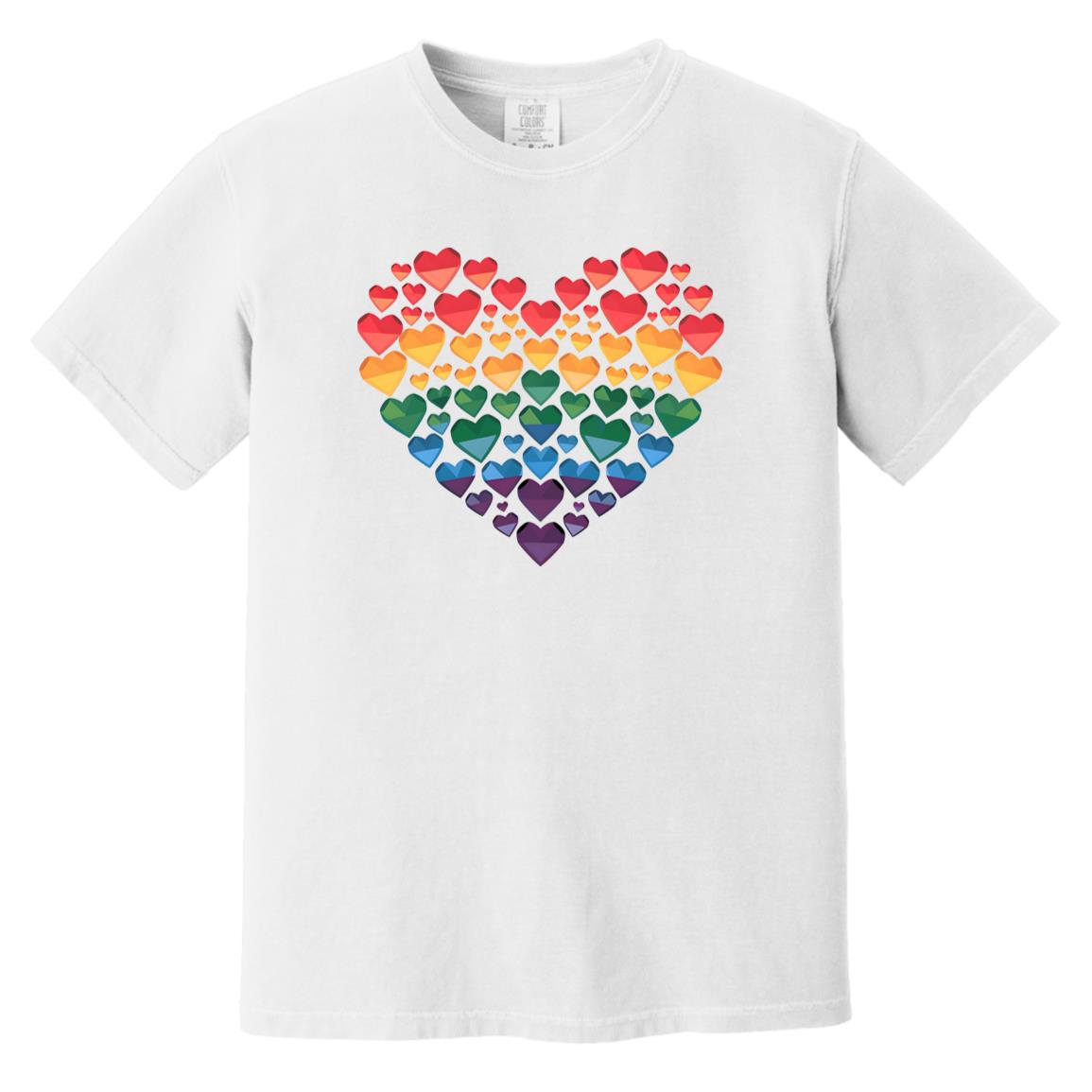 Crystal Rainbow Heart