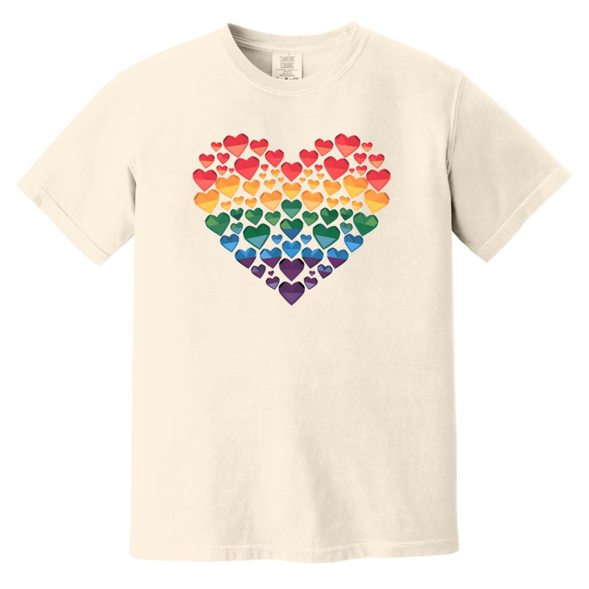 Crystal Rainbow Heart