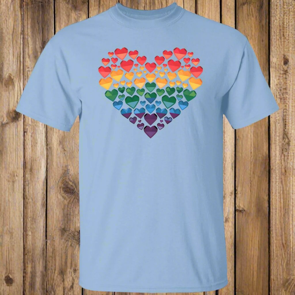 Crystal Rainbow Heart