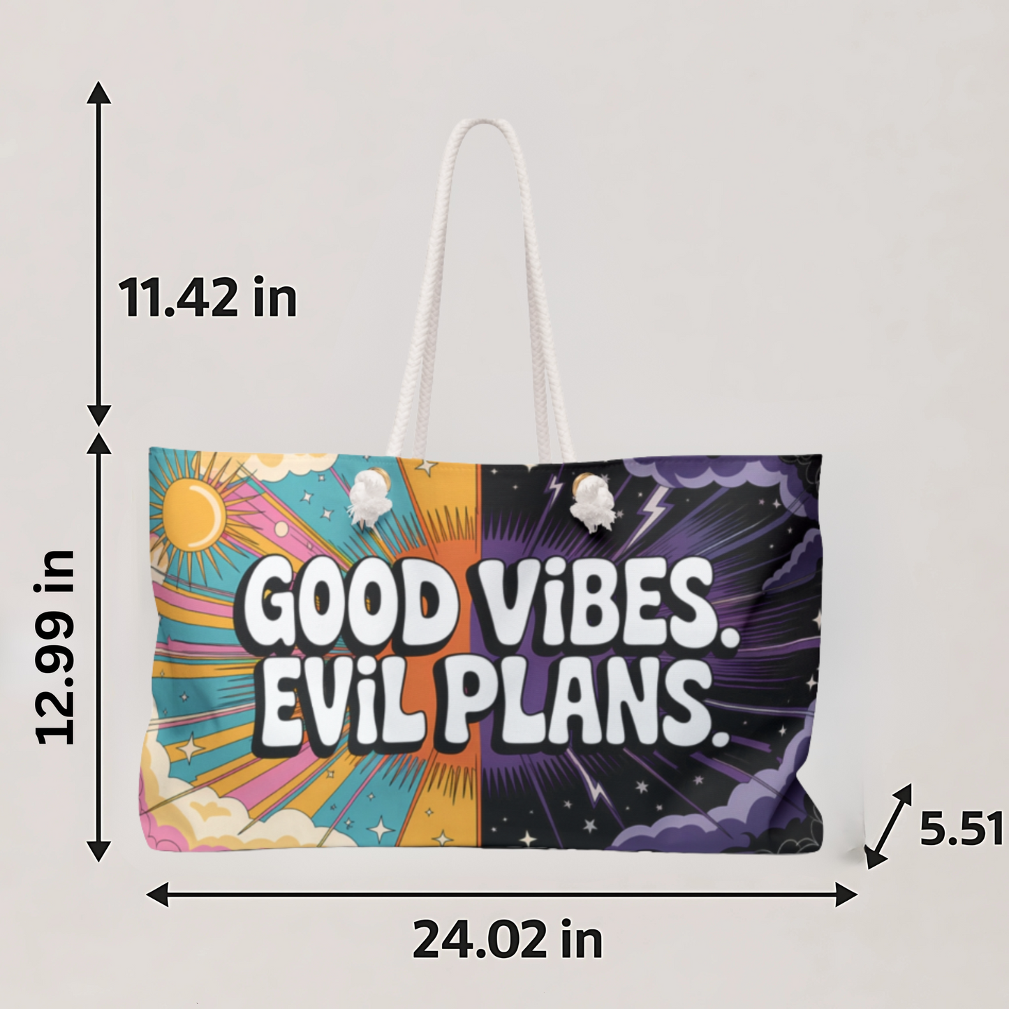 Pink Triangle, LGBTQ+ Geometric Print Weekender Bag - Stylish Travel Tote, Perfect for Beach, Gym, Vacation, Spacious & Trendy Carryall